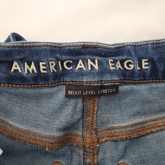 American Eagle Curvy Super Hi-Rise Jeggings! Size 4Short - Picture 5 of 8